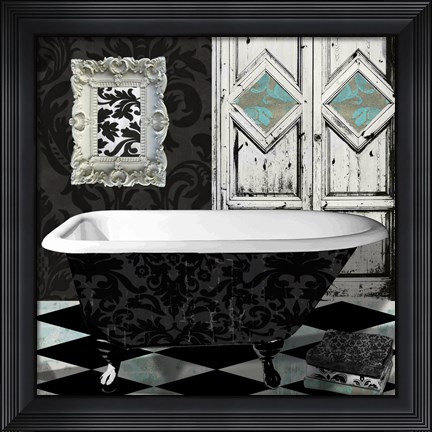 Framed Le Bain Print