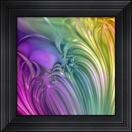 Framed Country Dusk Print