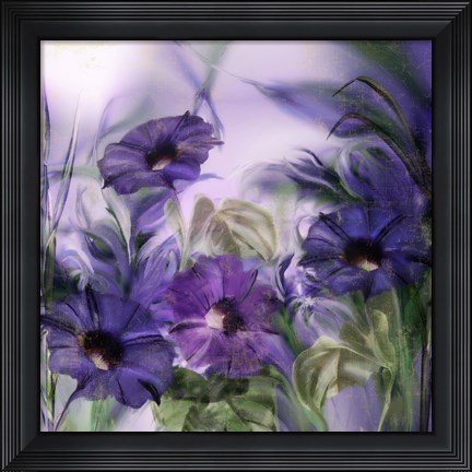 Framed Purple Dream I Print