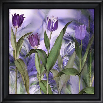 Framed Purple Dream II Print
