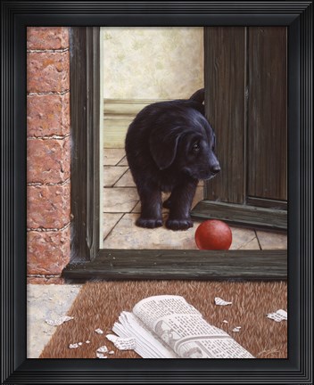 Framed Fetch Print