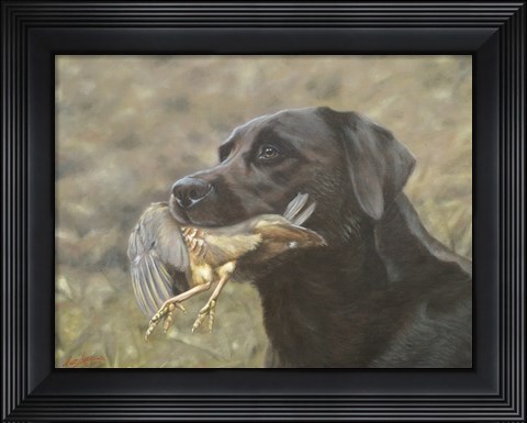 Framed Hunter 2 Print