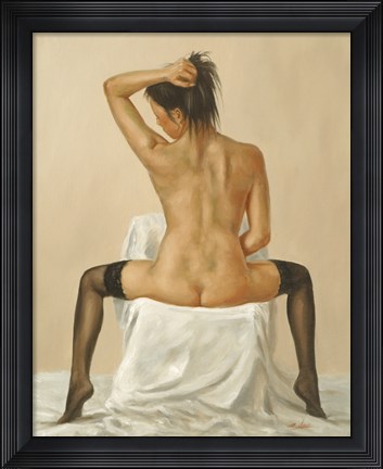Framed Astride Print