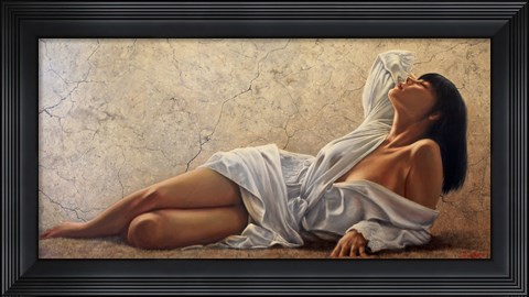 Framed Lounging Print