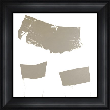 Framed Panties Print