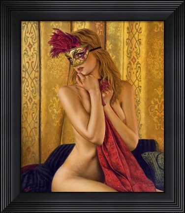Framed Masked 4 Print