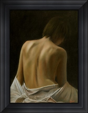 Framed Bare Back 1 Print