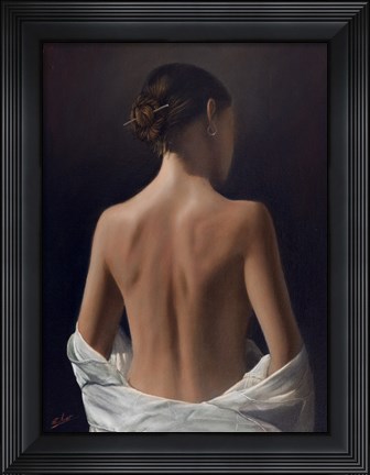 Framed Bare Back 3 Print