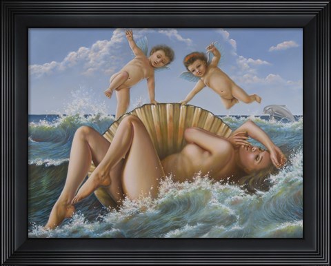 Framed Cherubs Print