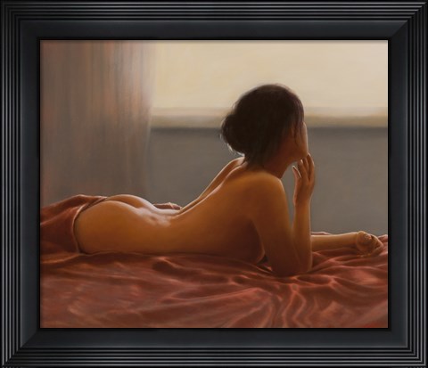 Framed Thoughtful Print