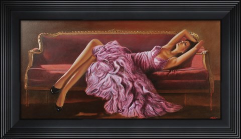 Framed Exhausted Print