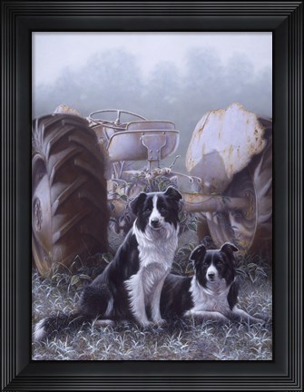 Framed Heroes Of The Hills Print