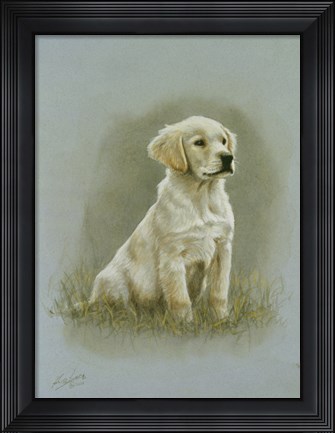 Framed Seated Print