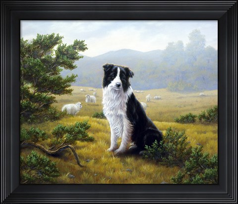 Framed In the Glen Print