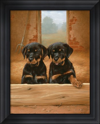 Framed Adorable Print