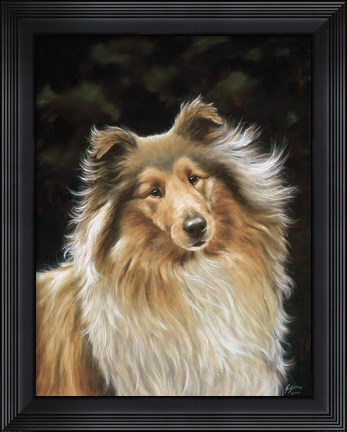 Framed Waiting Print