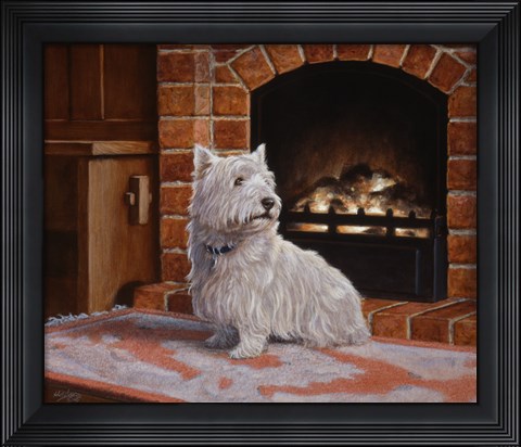Framed By the Fire Print