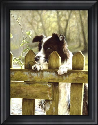 Framed Anxious Print