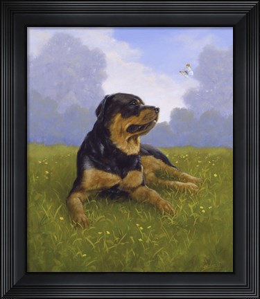 Framed In the Hills Print