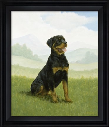 Framed Obedient Print