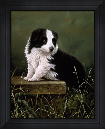 Framed Poised Print