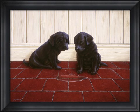 Framed Siblings Print