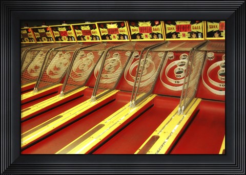 Framed Skeeball Print