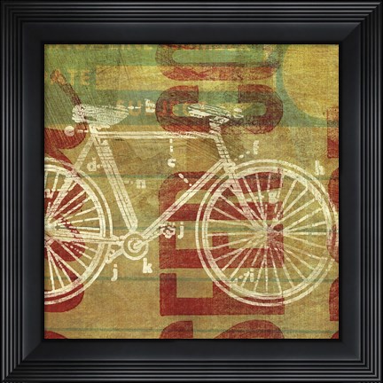 Framed Cycles Per Second Print