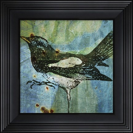 Framed Magpie Print