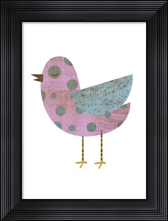Framed Polkadot Print