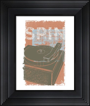 Framed Spin Print