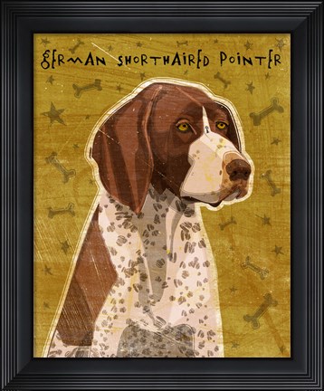 Framed German Shorthaired Pointer Print