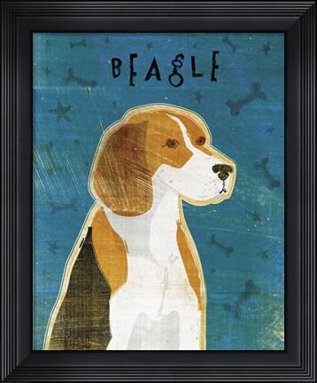 Framed Beagle Print