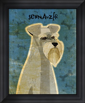 Framed Schnauzer Print