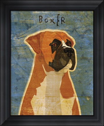 Framed Boxer Print
