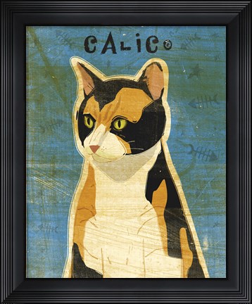 Framed Calico Print