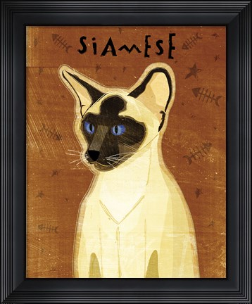 Framed Siamese Print