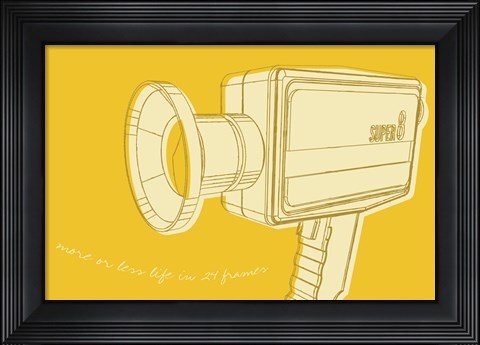 Framed Lunastrella Super 8 Print