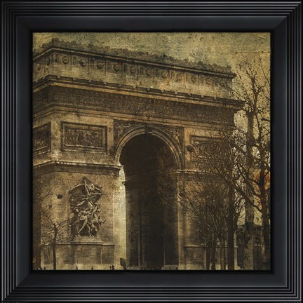 Framed Arc de Triomphe Print