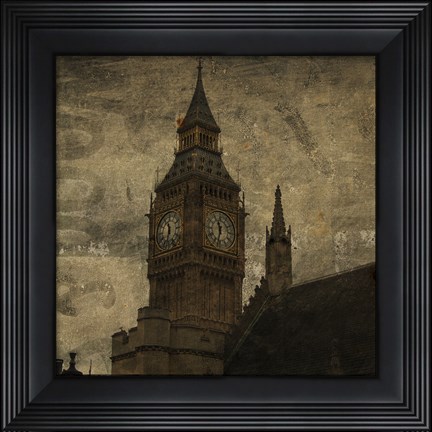 Framed Big Ben St. Stephens Print