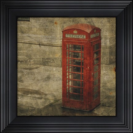 Framed London Calling Print