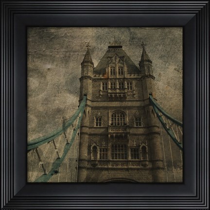 Framed Tower Bridge II Print