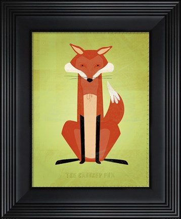 Framed Crooked Fox Print