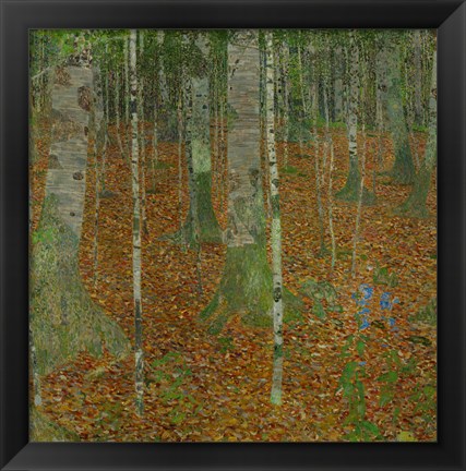 Framed Buchenwald (Beech Trees), 1903 Print