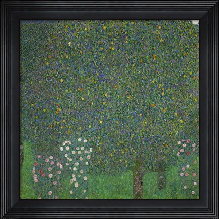 Framed Roses Under The Trees, 1918 Print