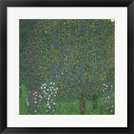 Framed Roses Under The Trees, 1918 Print