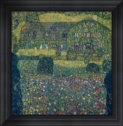 Framed Country House on Attersee Lake, Upper Austria, 1914 Print