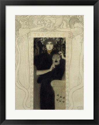 Framed Tragedy Print