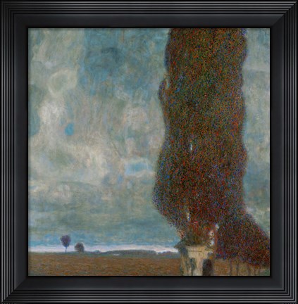 Framed Large Poplar Tree (II), 1903 Print