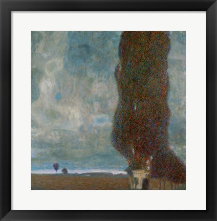 Framed Large Poplar Tree (II), 1903 Print